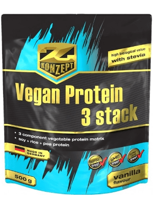 Z-KONZEPT Vegan Protein 3 Stack
