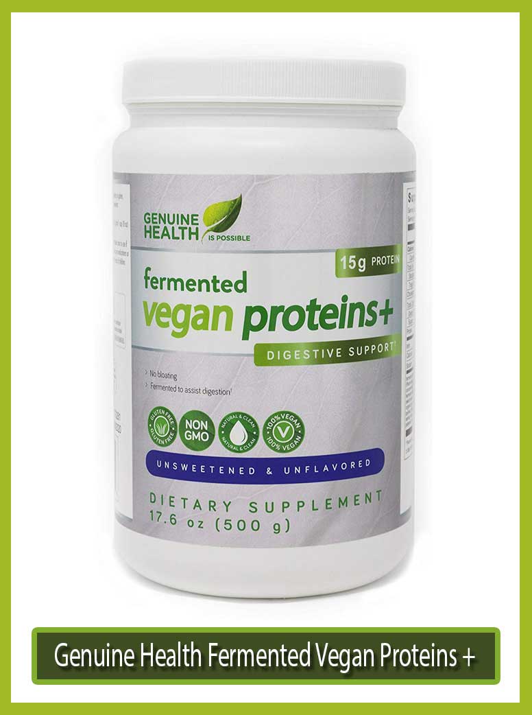 Genuine Health Fermented Vegan Proteins+
